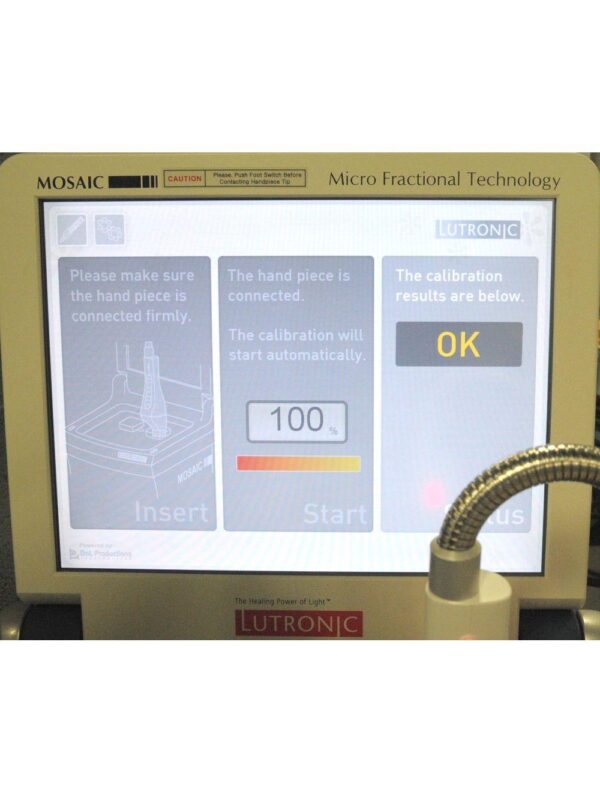 2008 Lutronic MOSAIC Er Glass ERBIUM Fractional LASER 1550 nm Skin Tightening ST