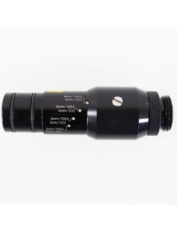 20240928141612-66f80fac05755.jpg Hoya ConBio Medlite IV 1064/532 Nd:YAG Laser Multi-Spot 2-8mm Variable Handpiece