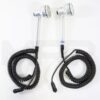 Edge Systems HydraFacial Red Blue LED Dermabrasion Handpieces Untested As Is