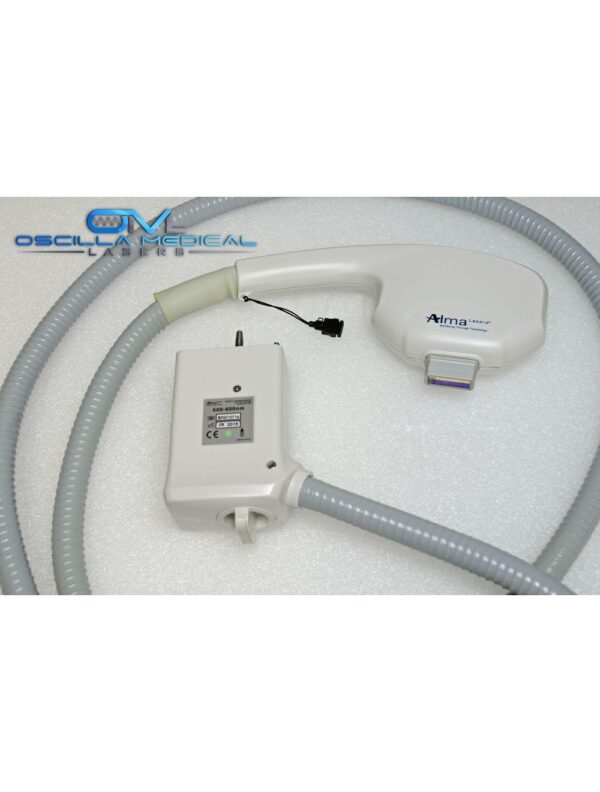 2015 Alma Harmony XL Pro Laser Dye VL HandPiece 500-600nm Vascular Lesions