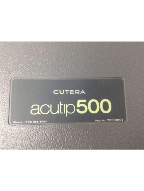 Acutip 500 Cutera Laser IPL Handpiece Skin Rejuvenation Pigment Accu Tip Accutip