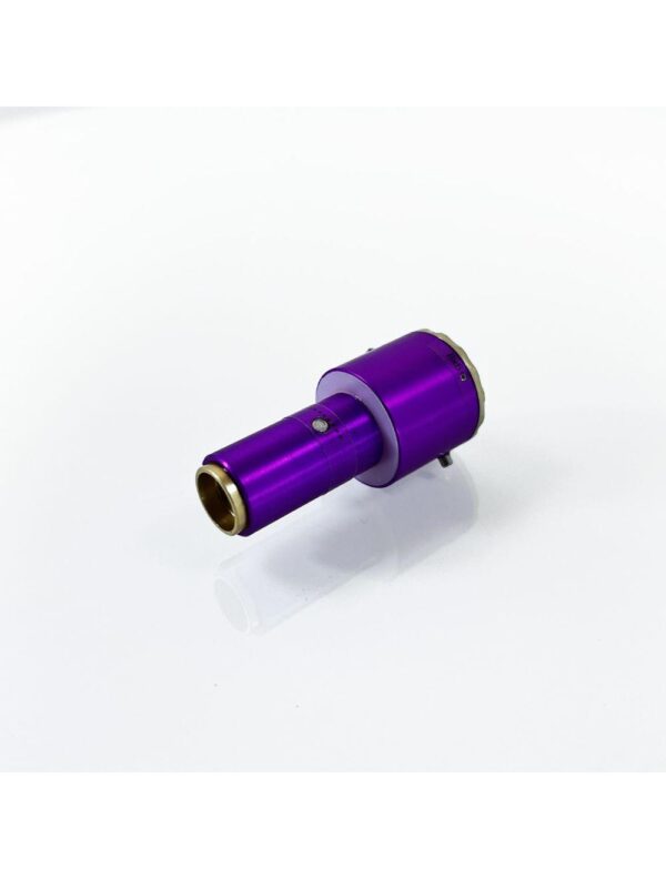 Palomar StarLux 500 Laser 2940nm Handpiece Lens Tip 096169-23 6x6FL Purple Optic