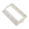 Sciton BBL IPL Handpiece Smoothie Adapter Magnetic Plastic Tip Bezel Frame White