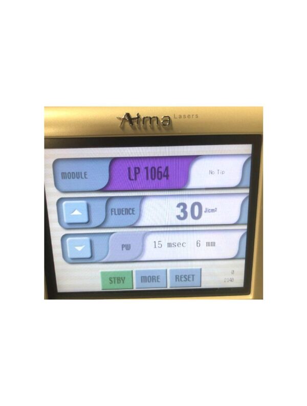 Alma Harmony XL LP Nd:YAG 1064nm Skin Rejuvenation Laser Handpiece LOW SHOTS
