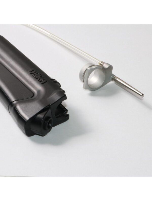 20240928150252-66f81a9c74b1f.jpg Cynosure Deka Zimmer Cryo Cooled Handpiece Adapter w/ Smoke Evacuation Bayonet
