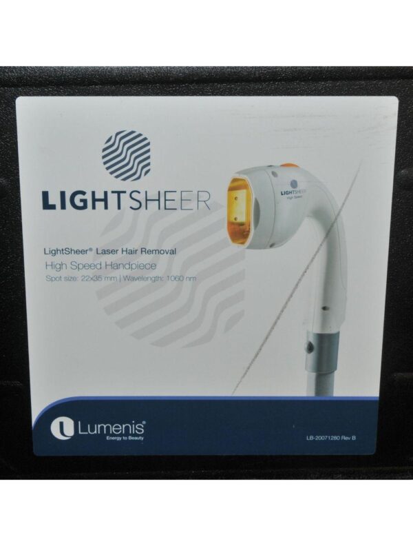 2018 Lumenis LightSheer DESIRE Handpiece HS 1060nm Laser Hair Removal