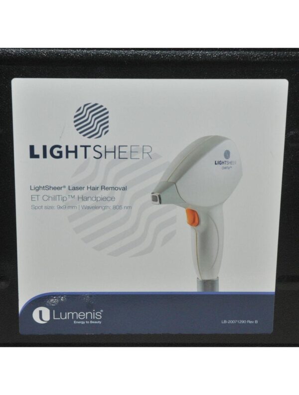 Lumenis LightSheer Handpiece DESIRE ET Laser Hair Removal 805 nm 9x9 Chill Tip