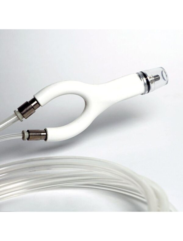 Envy Medical SilkPeel Pore Clarifying "Y" White Hand Piece A0170 w/Clear Tubing