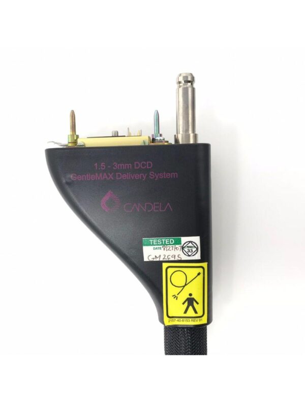 Candela GentleMAX Laser 1.5mm to 3mm DCD Handpiece Syneron 7122-00-4028