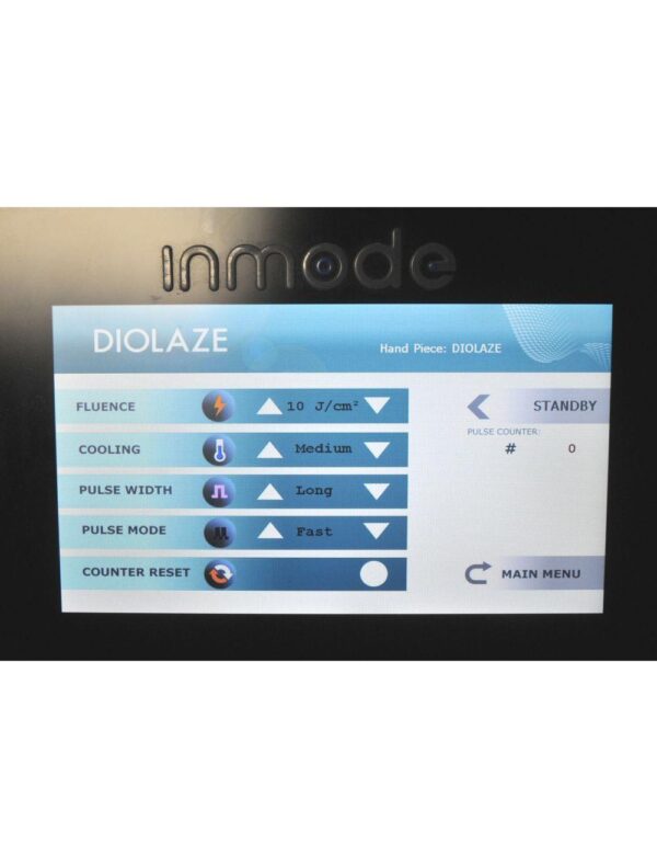 InMode DioLaze HR 810 nm Diode Laser Hair Removal Handpiece Body Facial Clinical