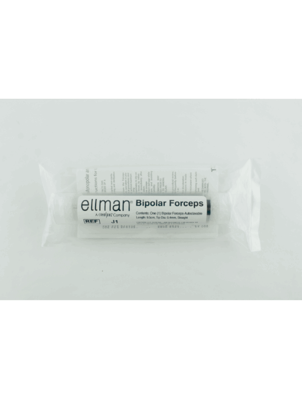 Ellman BIPOLAR FORCEPS J1 *SEALED NEW* Stainless Autoclavable Straight