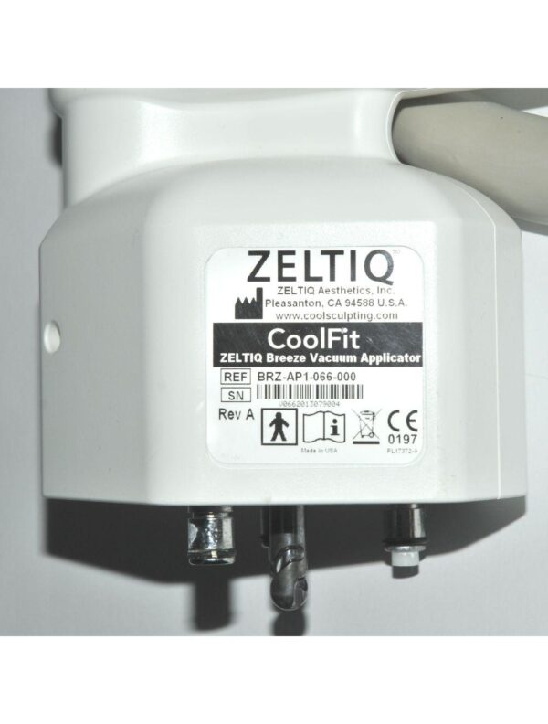 Zeltiq CoolSculpting CoolFit Breeze Vacuum Applicator BRZ-AP1-066-000 Hand piece