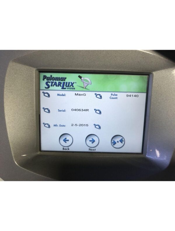 Palomar Starlux 500 Max G Lux Handpiece Pigmentation Vascular IPL HP MaxG