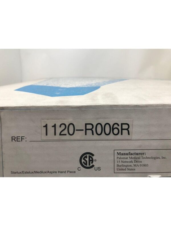 20240928153300-66f821ac6be89.jpg Cynosure Factory Reconditioned Palomar Medilux Lux R IPL HR Handpiece 1120-R006R