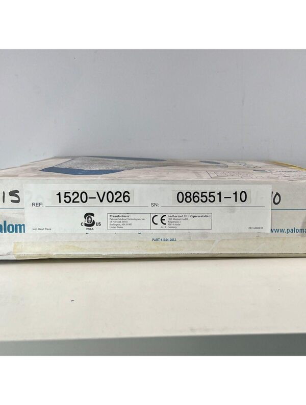 Palomar StarLux 300 / 500 LuxV Handpiece Cynosure Factory Refurbished 086551-10 (0 Shots)