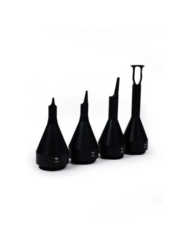 20240928154416-66f82450674f0.jpg ESC Medical DERMA K Black CO2 Laser Handpiece Kit with 5 Tips AX6000500 w Case