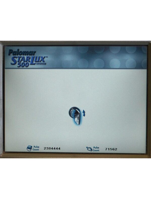 2008 Palomar StarLux 500 Laser LuxRs IPL Hair Removal Handpiece Lux Rs 72K Shots