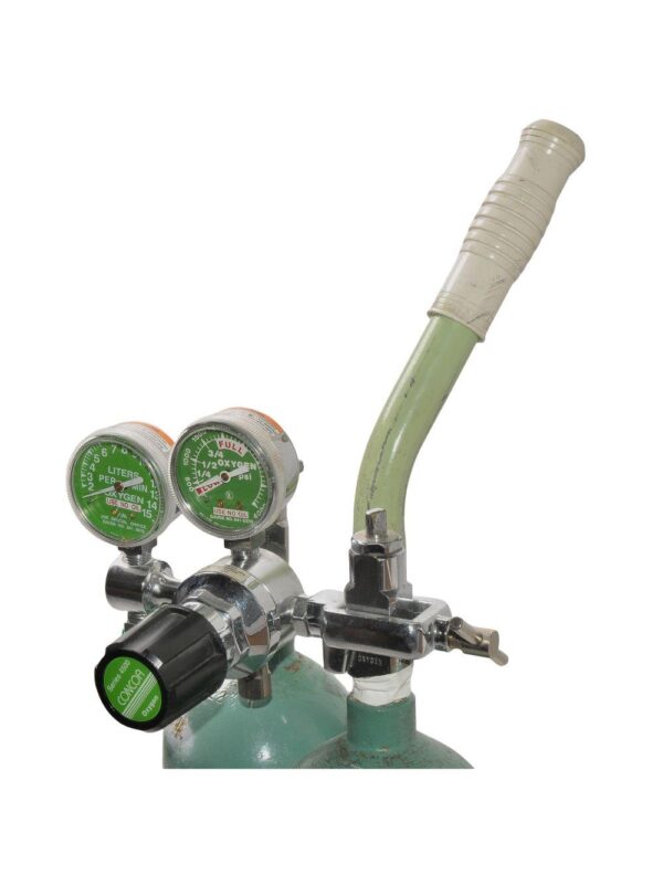 Oxygen Tanks 4500 Concoa Compressed Gas Regulator Rolling Mobile Stand Cylinder