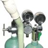 Oxygen Tanks 4500 Concoa Compressed Gas Regulator Rolling Mobile Stand Cylinder