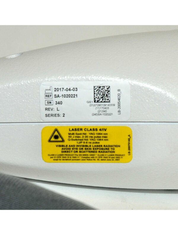 Lumenis M22 Laser Q Switched Nd YAG 1064 Handpiece QS Treatment Head SA-1020221