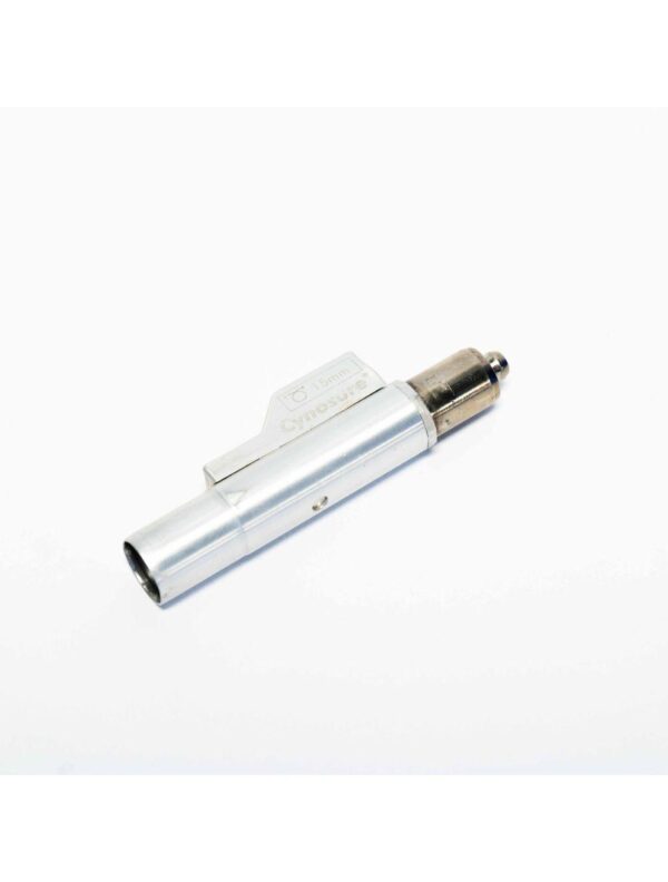 20240928160305-66f828b9a7c24.jpg Cynosure Apogee Elite Handpiece Optics 15mm Laser Lens Cartridge* PARTS AS IS*