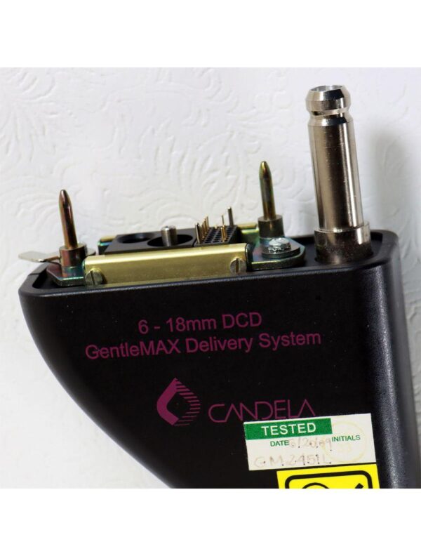 Candela GentleMax GMAX Handpiece 6-18mm DCD Fiber Delivery System 7122-00-3956