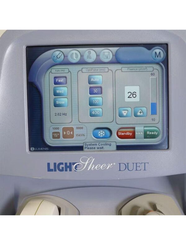 2012 Lumenis LightSheer Duet ET Chill Tip Handpiece Hair Removal SA-1046251